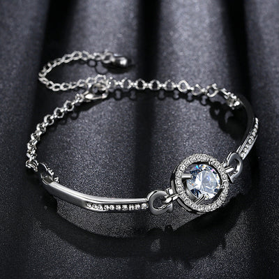 Women's Korean Style Girlfriends Zircon Fashion Bracelets, Bracelets, Jewelry, Beautiful Bracelets Of The Holy Light