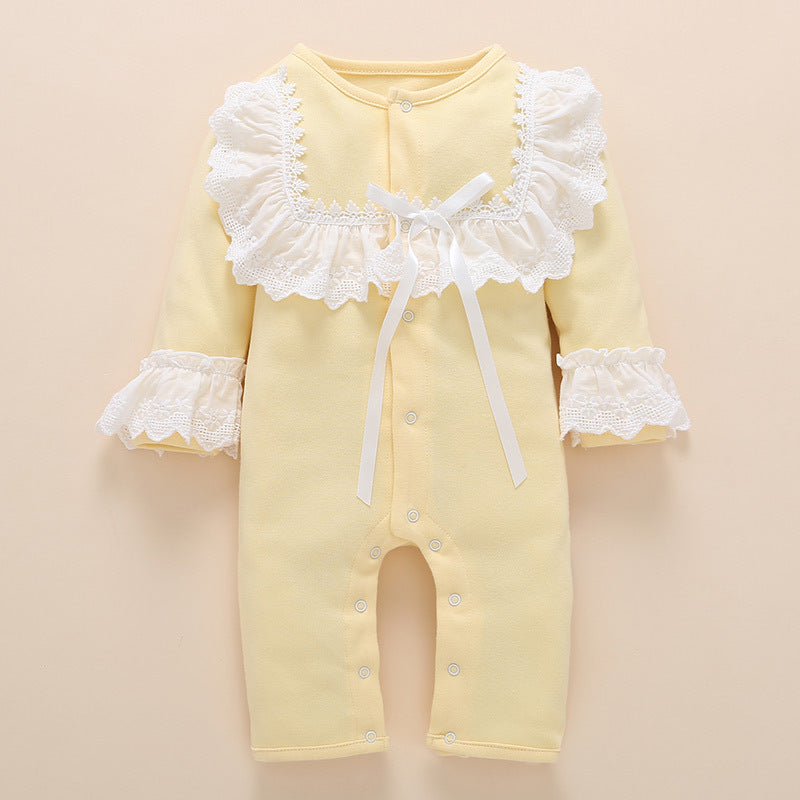 Baby One-Piece Clothes, Female Treasure Romper, Infant Clothing