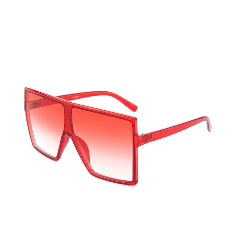 Fashion Colorful Multi-color Sunglasses Female Personalized Street Shot Net Red Sunglasses Frame