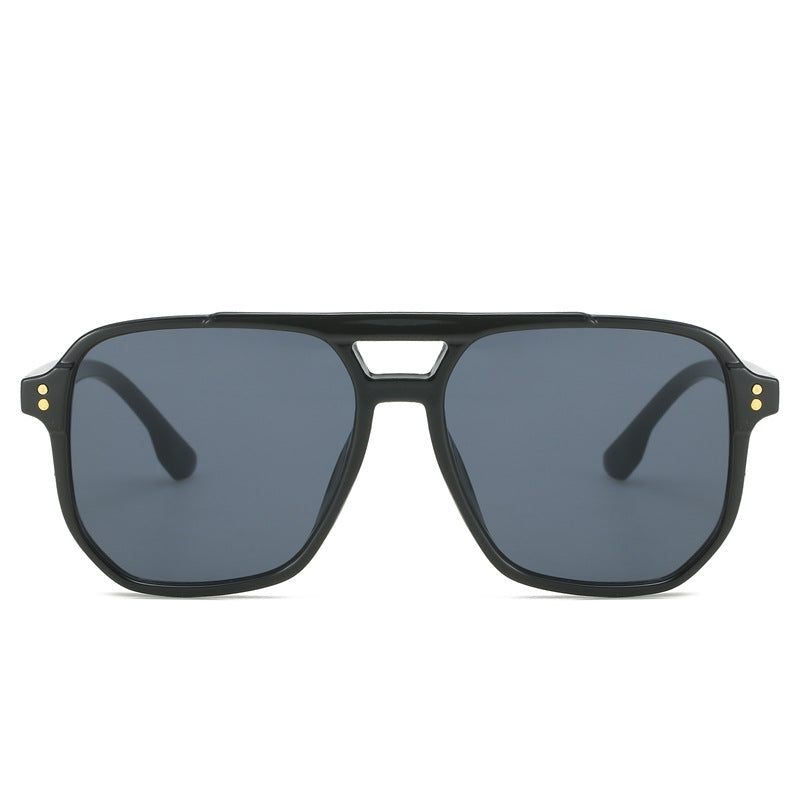 Large Rim Sunglasses Female Driving Beach Mirror