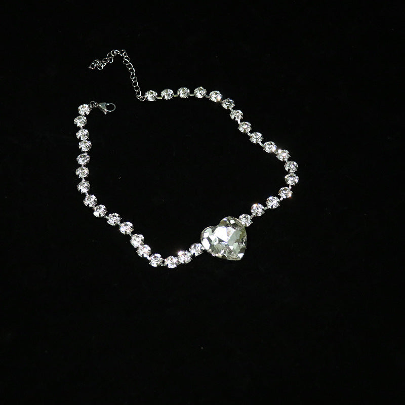 Women's Luxury Rhinestone Love Necklace