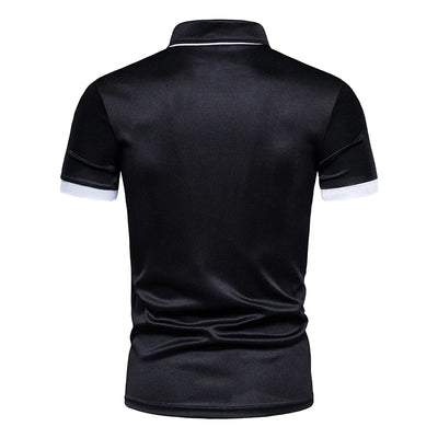 Fashion New Men's Casual Short Sleeve Polo Shirt Summer New Short Sleeve Top T-Shirt